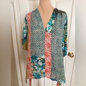 Johnny Was Vintage Top